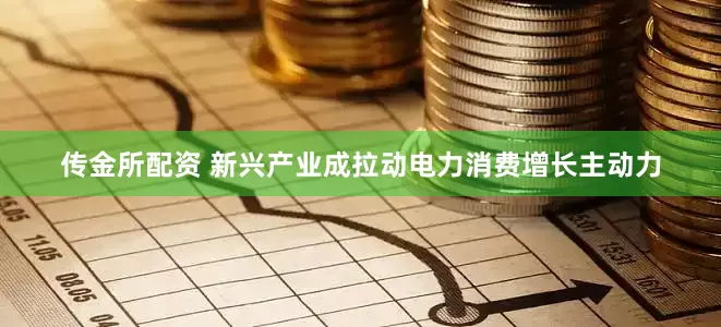 传金所配资 新兴产业成拉动电力消费增长主动力
